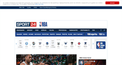 Desktop Screenshot of nba.sport24.gr